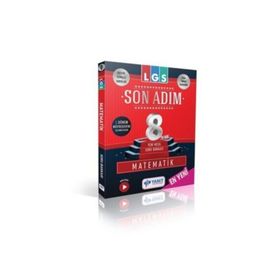 Yanıt Yayınları 8. Sınıf LGS 1. Dönem Son Adım Matematik Yeni Nesil Soru Bankası
