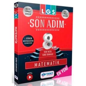 Yanıt Yayınları 8. Sınıf LGS 1. Dönem Son Dakika Ders Ders Denemeler