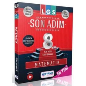 Yanıt Yayınları 8. Sınıf LGS 1. Dönem Son Dakika Ders Ders Denemeler