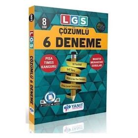 Yanıt Yayınları 8. Sınıf LGS 6 Fasikül Deneme Video Çözümlü