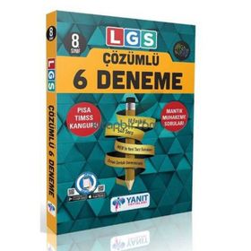 Yanıt Yayınları 8. Sınıf LGS 6 Fasikül Deneme Video Çözümlü
