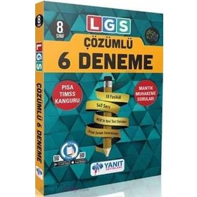 Yanıt Yayınları 8. Sınıf LGS 6 Fasikül Deneme Video Çözümlü