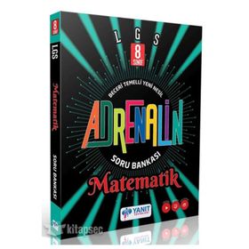 Yanıt Yayınları 8. Sınıf LGS Adrenalin Matematik - Fen Soru Bankası Seti