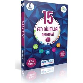 Yanıt Yayınları 8. Sınıf LGS Türkçe 20 Çözümlü Föy Deneme