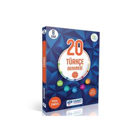 Yanıt Yayınları 8. Sınıf LGS Türkçe 20 Çözümlü Föy Deneme