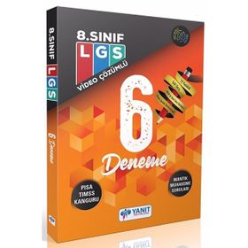 Yanıt Yayınları 8. Sınıf LGS Video Çözümlü Deneme