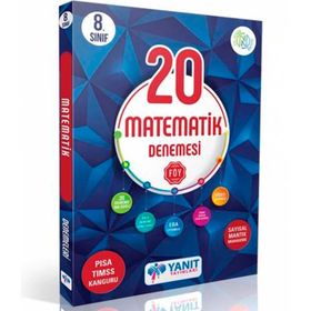 Yanıt Yayınları 8. Sınıf Matematik 20 Branş Denemesi