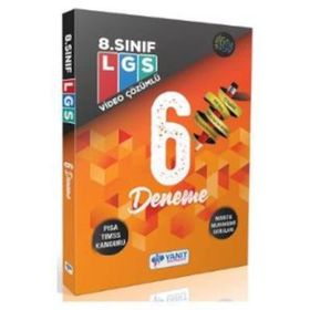 Yanıt Yayınları 8. Sınıf Video Çözümlü 6 Fasikül Deneme