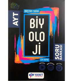 Yanıt Yayınları AYT Baştan Sona Biyoloji Soru Bankası