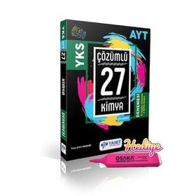 Yanıt Yayınları AYT Çözümlü 27 Kimya Branş Denemesi Yeni Müfredat