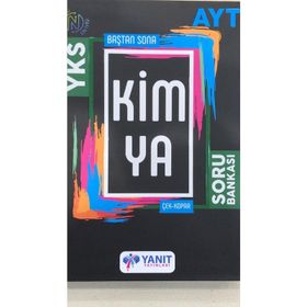 Yanıt Yayınları AYT Kimya Baştan Sona Soru Bankası