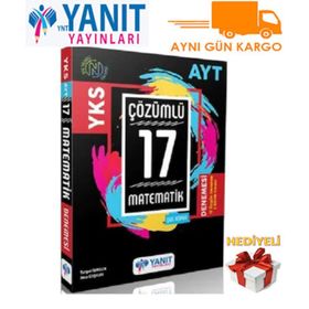 Yanıt Yayınları AYT Matematik Çözümlü 17 Deneme