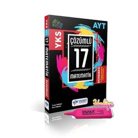 Yanıt Yayınları AYT Matematik Çözümlü 17 Deneme