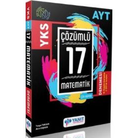 Yanıt Yayınları AYT Matematik Çözümlü 17 Deneme