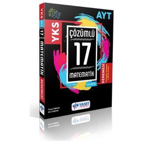 Yanıt Yayınları AYT Matematik Çözümlü 17 Deneme