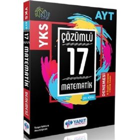 Yanıt Yayınları AYT Matematik Çözümlü 17 Deneme