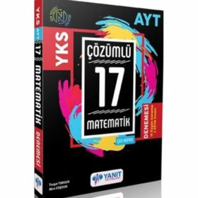 Yanıt Yayınları AYT Matematik Çözümlü 17 Deneme