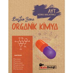 Yanıt Yayınları AYT Organik Kimya Baştan Sona Soru Bankası