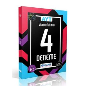 Yanıt Yayınları AYT Video Çözümlü 4 Deneme
