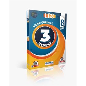 Yanıt Yayınları - LGS 8. Sınıf 3 Deneme