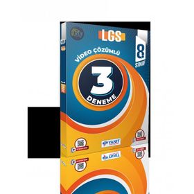 Yanıt Yayınları - LGS 8. Sınıf 3 Deneme