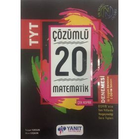 Yanıt Yayınları TYT Matematik 20 Çözümlü Denemesi