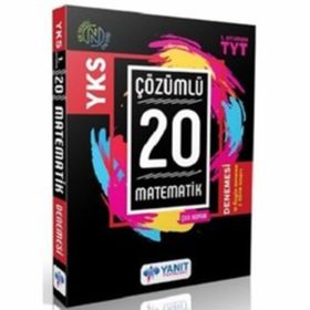 Yanıt Yayınları TYT Matematik 20 Çözümlü Denemesi