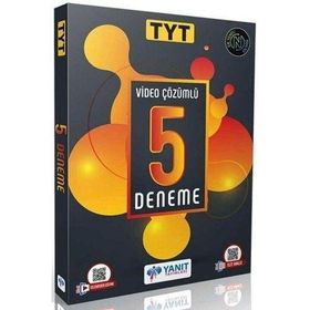 Yanıt Yayınları Tyt Video Çözümlü 5'li Deneme Seti