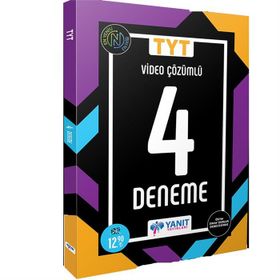 Yanıt Yayınları TYT Video Çözümlü Fasikül 4 Deneme