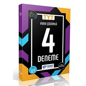 Yanıt Yayınları TYT Video Çözümlü Fasikül 4 Deneme