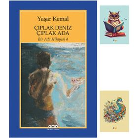Yapı Kredi Yayınları - Çıplak Deniz Çıplak Ada - Bir Ada Hikayesi 4 - Yaşar Kemal