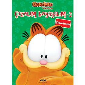 Yapı Kredi Yayınları Çizelim Boyayalım 2 - Garfield ile Arkadaşları Kitabı