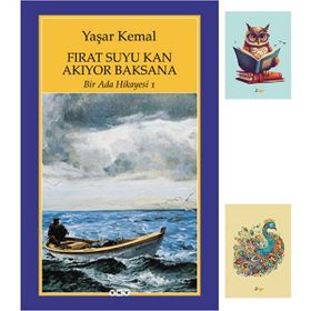 Yapı Kredi Yayınları Fırat Suyu Kan Akıyor Baksana Bir Ada Hikayesi 1 - Yaşar Kemal