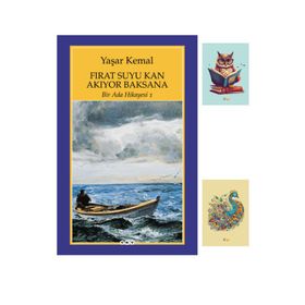 Yapı Kredi Yayınları Fırat Suyu Kan Akıyor Baksana Bir Ada Hikayesi 1 - Yaşar Kemal