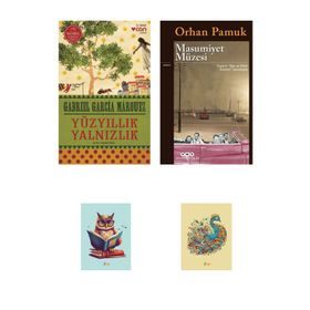 Yapı Kredi Yayınları Masumiyet Müzesi Orhan Pamuk - Yüzyıllık Yalnızlık - Gabriel Garcia Marquez