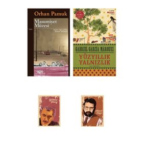 Yapı Kredi Yayınları Masumiyet Müzesi Orhan Pamuk - Yüzyıllık Yalnızlık - Gabriel Garcia Marquez