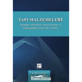 Yapı Malzemeleri - Mahmut Durmaz
