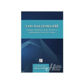 Yapı Malzemeleri - Mahmut Durmaz