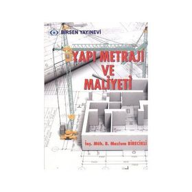 YAPI METRAJI VE MALIYETI - B. MAZLUM BIRECIKLI