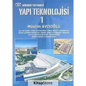 YAPI TEKNOLOJISI 1 - MÜSLİM AVCIOĞLU