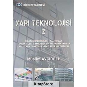 YAPI TEKNOLOJISI 2 - MÜSLİM AVCIOĞLU