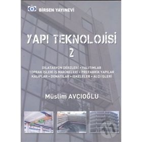 YAPI TEKNOLOJISI 2 - MÜSLİM AVCIOĞLU