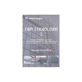 YAPI TEKNOLOJISI 2 - MÜSLİM AVCIOĞLU