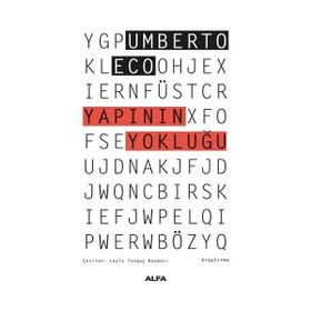 Yapının Yokluğu - Umberto Eco - Alfa Yayıncılık