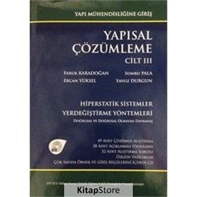 Yapısal Çözümleme Cilt 3 - Yavuz Durgun Faruk Karadoğan Ercan Yüksel Sumru Pala