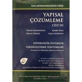 Yapısal Çözümleme Cilt 3 - Yavuz Durgun Faruk Karadoğan Ercan Yüksel Sumru Pala