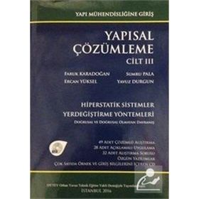 Yapısal Çözümleme Cilt 3 - Yavuz Durgun Faruk Karadoğan Ercan Yüksel Sumru Pala