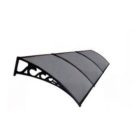 Yapısan Pratik Sundurma 100x450 cm Antrasit Gri Kapı Pencere Üstü