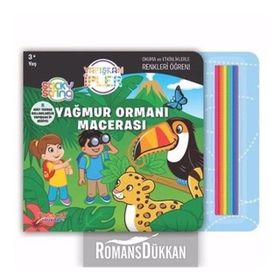 Yapışkan İpler Yağmur Ormanı Macerası - Kolektif