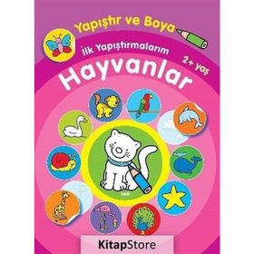 Yapıştır ve Boya İlk Yapıştırmalarım - Hayvanlar - Parıltı Komisyon